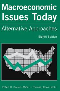 Macroeconomic Issues Today Alternative Approaches 8th Edition Robert B Carson Wade L Thomas Jason Hecht