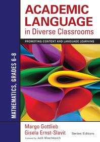 Academic Language In Diverse Classrooms Mathematics Grades 68 Promoting Content And Language Learning 1st Edition Margo Gottlieb Gisela Ernstslavit