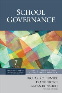 School Governance 1st Edition Richard C Hunter Frank D Brown Saran N Donahoo