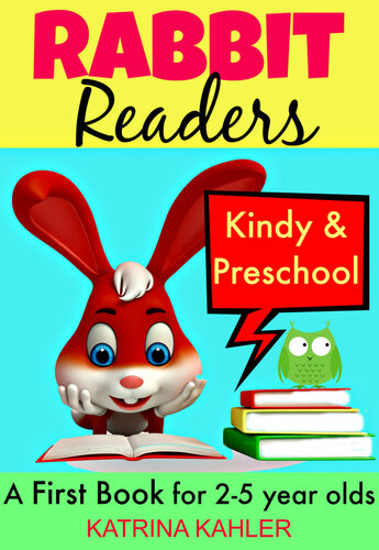 Rabbit Readers First Bookkindy Preschool 5 Very Simple Learn To Read Stories For Beginning Readers Katrina Kahler
