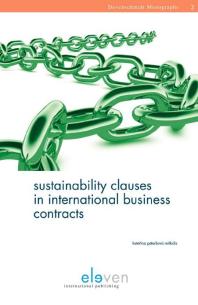 Sustainability Clauses In International Business Contracts Katerina Peterkova Mitkidis