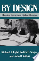 By Design Planning Research On Higher Education Judith D Singer
