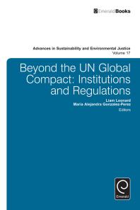 Beyond The Un Global Compact Institutions And Regulations Liam Leonard Maria Alejandra Gonzalezperez Maria Alejandra Gonzalezperez