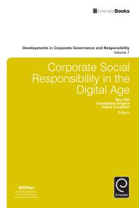 Corporate Social Responsibility In The Digital Age Ana Adi David Crowther Georgiana Grigore