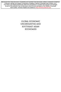 Global Economic Uncertainties And Southeast Asian Economies 1st Edition Suthiphand Chirathivat Chayodom Sabhasri Aekapol Chongvilaivan
