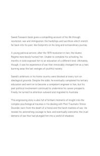 Rising From The Shadows Revolution War And The Journey That Made Me Saeed Fassaie Charlie Teo