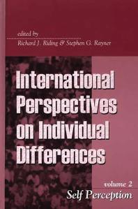 Self Perception Richard Riding Stephen G Rayner