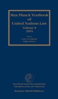 Max Planck Yearbook Of United Nations Law 1st Edition Armin Von Bogdandy Rdiger Wolfrum Christiane E Philipp