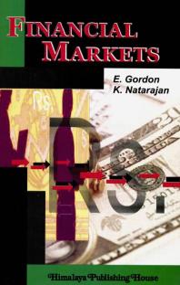 Financial Markets E Gordon K Natarajan