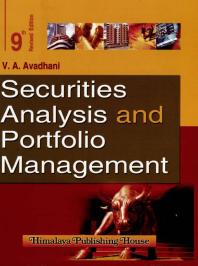 Securlties Analysis And Portfolio Management Va Avadhani