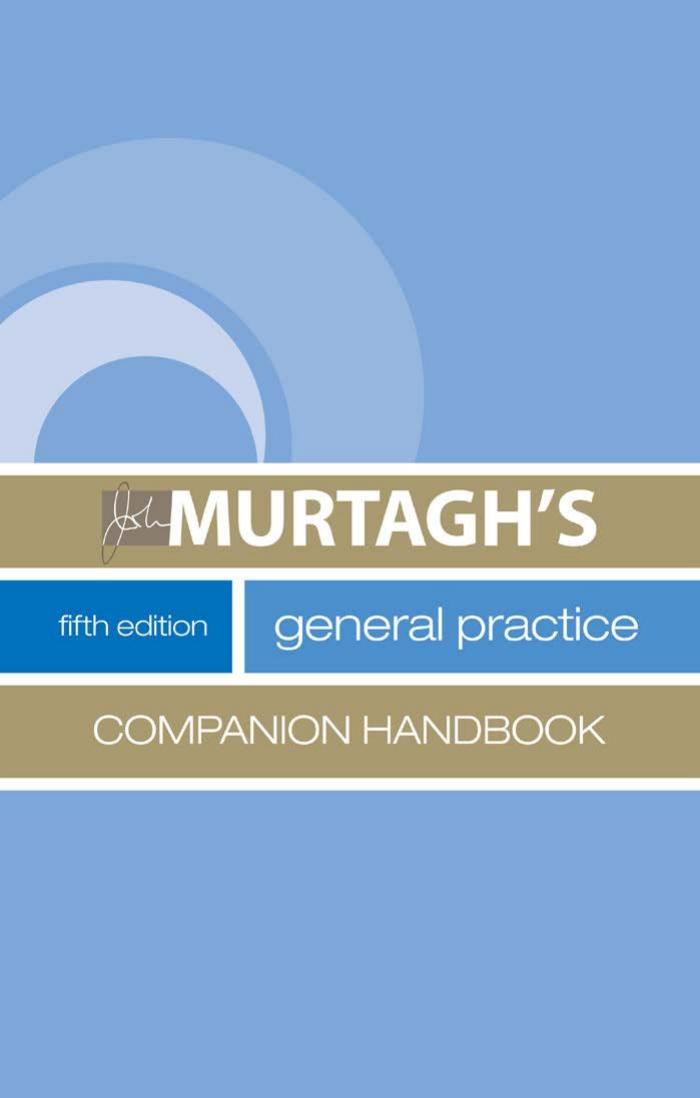 Murtaghs General Practice Companion Handbook 8th Edition John Murtagh