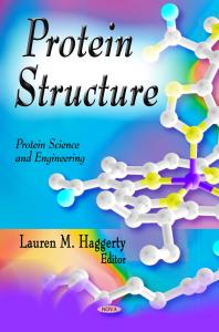 Protein Structure 1st Edition Lauren M Haggerty
