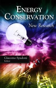 Energy Conservation New Research 1st Edition Giacomo Spadoni
