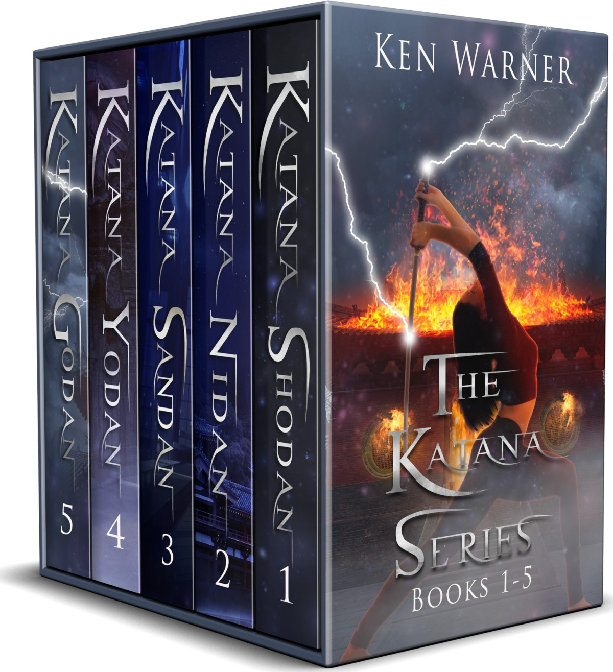 The Katana Series The Complete 5book Box Set Books 15 Ken Warner