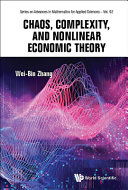 Chaos Complexity And Nonlinear Economic Theory Weibin Zhang