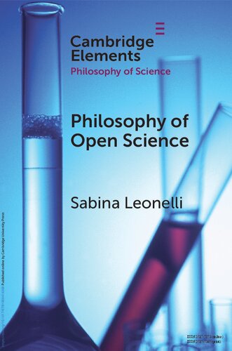 The Philosophy Of Open Science Sabina Leonelli