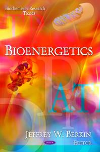 Bioenergetics 1st Edition Jeffrey W Berkin