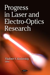 Progress In Laser And Electrooptics Research 1st Edition Vladimir V Koslovskiy