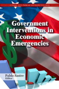 Government Interventions In Economic Emergencies 1st Edition Pablo Sastre Catherine Chambliss