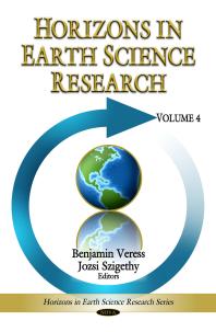 Horizons In Earth Science Research 1st Edition Benjamin Veress Jozsi Szigethy