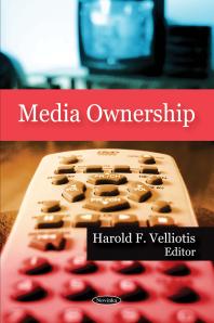 Media Ownership 1st Edition Harold F Velliotis