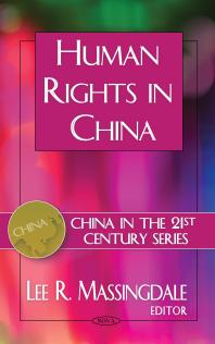 Human Rights In China 1st Edition Lee R Massingdale