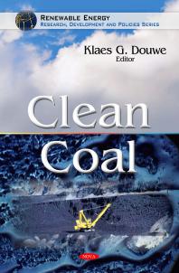 Clean Coal 1st Edition Klaes G Douwe