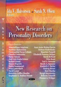 New Research On Personality Disorders 1st Edition Ida V Halvorsen Sarah N Olsen