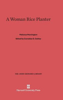 A Woman Rice Planter Patience Pennington