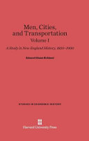 Men Cities And Transportation Volume I Edward Chase Kirkland