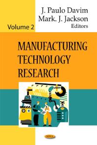 Manufacturing Technology Research 1st Edition J Paulo Davim Mark J Jackson
