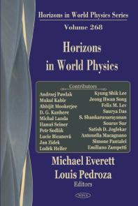 Horizons In World Physics 1st Edition Michael Everett Louis Pedroza