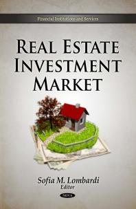 Real Estate Investment Market 1st Edition Sofia M Lombardi