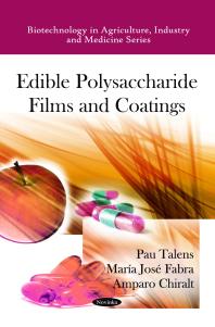 Edible Polysaccharide Films And Coatings 1st Edition Pau Talens Mara Jos Fabra Amparo Chiralt