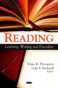 Reading Learning Writing And Disorders Learning Writing And Disorders 1st Edition Diane R Thompson Lidia E Bushnell