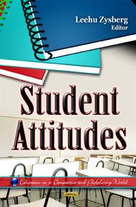 Student Attitudes 1st Edition Leehu Zysberg