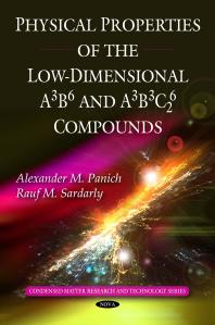 Physical Properties Of The Lowdimensional A3b6 And A3b3c62 Compounds 1st Edition Alexander M Panich Rauf M Sardarly