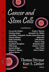 Cancer And Stem Cells 1st Edition Thomas Dittmar Kurt S Zanker Kurt S Zander