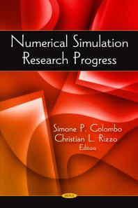 Numerical Simulation Research Progress 1st Edition Simone P Colombo Christian L Rizzo