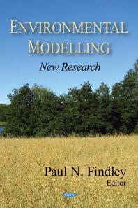 Environmental Modelling New Research 1st Edition Paul N Findley