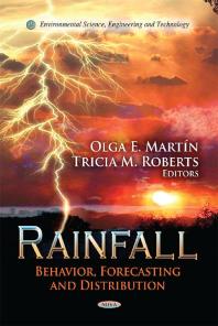 Rainfall Behavior Forecasting And Distribution 1st Edition Olga E Martn Tricia M Roberts