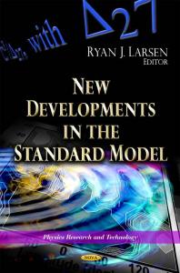 New Developments In The Standard Model 1st Edition Ryan J Larsen
