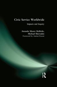 Civic Service Worldwide Impacts And Inquiry 1st Edition Amanda Moore Mcbride Michael Sherraden Michael Sherraden