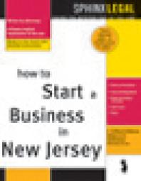 How To Start A Business In New Jersey 1st Edition F Clifford Gibbons Rebecca A Desimone