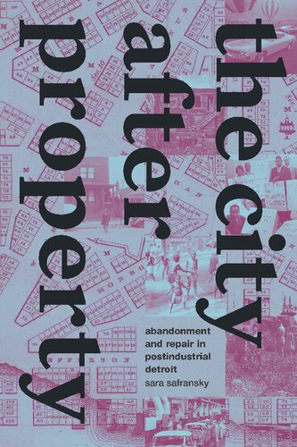 The City After Property Abandonment And Repair In Postindustrial Detroit Sara Safransky