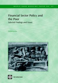Financial Sector Policy And The Poor 1st Edition Patrick Honohan