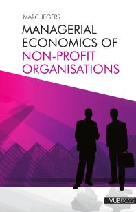 Managerial Economics Of Nonprofit Organisations 1st Edition Marc Jegers