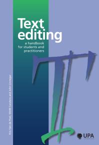 Text Editing A Handbook For Students And Practitioners 1st Edition Kris Van De Poel Wam Carstens John Linnegar
