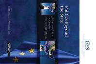 Politics Beyond The State Actors And Policies In Complex Institutional Settings 1st Edition Kris Deschouwer M Theo Jans