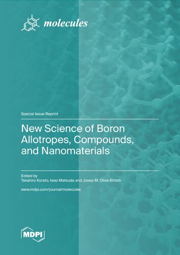 New Science Of Boron Allotropes Compounds And Nanomaterials Kondo T